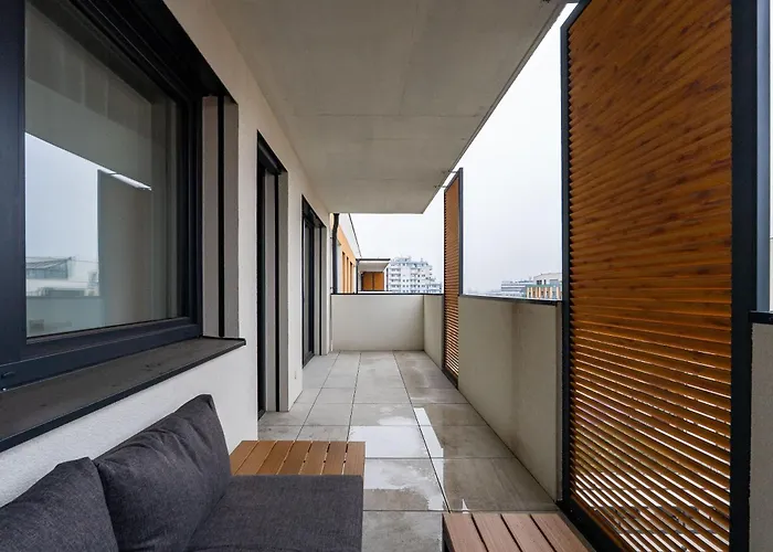 Brand New Modern - Workspace Balcony & Parking Apartman Pozsony