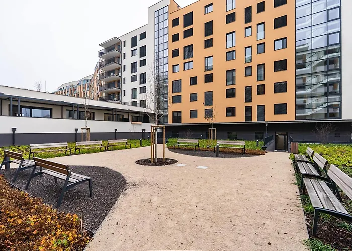 Apartman Brand New Modern - Workspace Balcony & Parking Pozsony